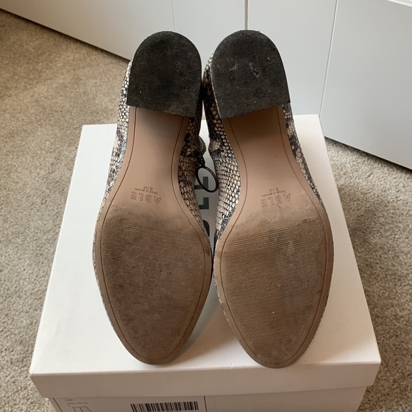 ABLE Snakeskin Celina Ankle Boot - Picture 4 of 8